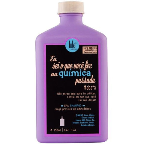 LOLA COSMETICS Eu Sei O Que Fez na Química Passada Shampoo 250ml - O TEU CABELO